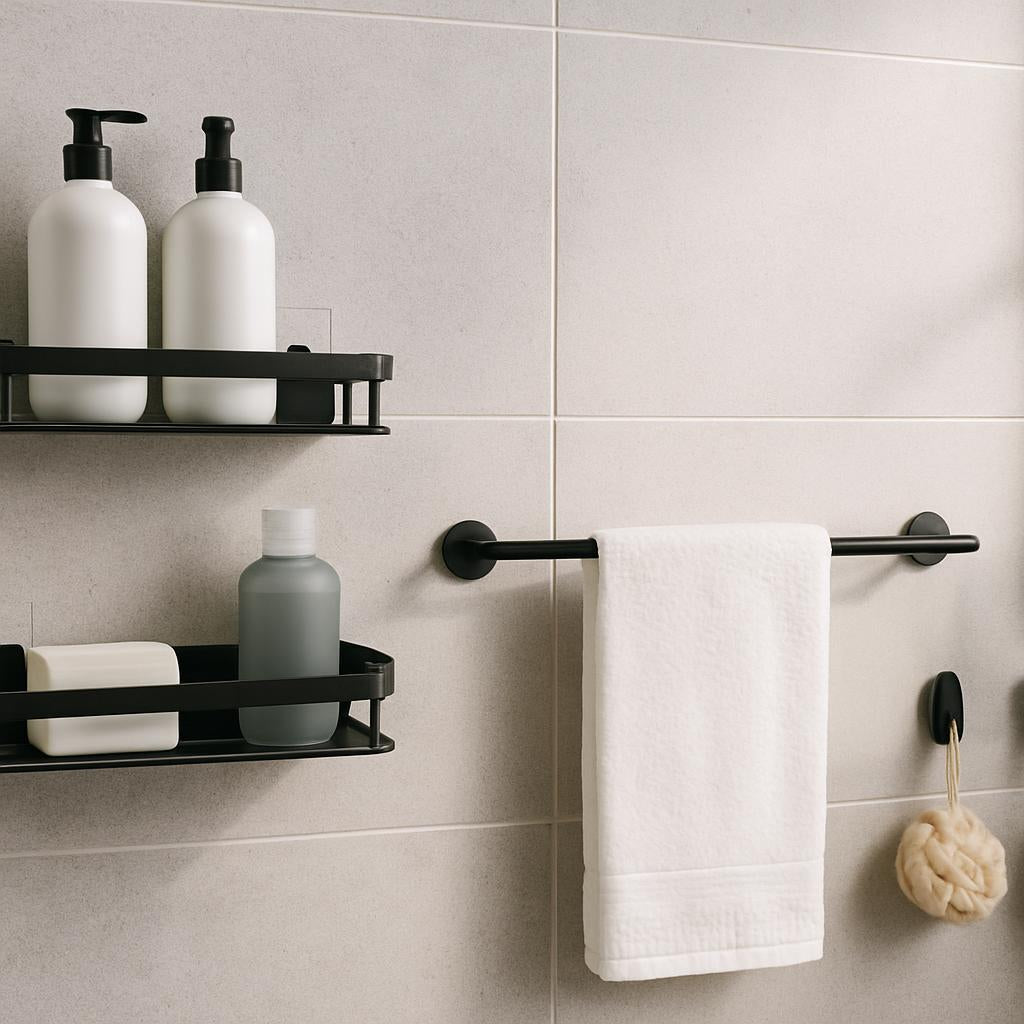 Bathroom & Shower Organisers (No-Drill)
